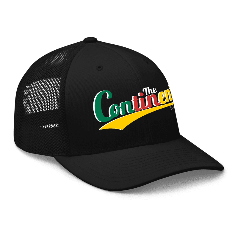 Casquette Trucker noire The Continent