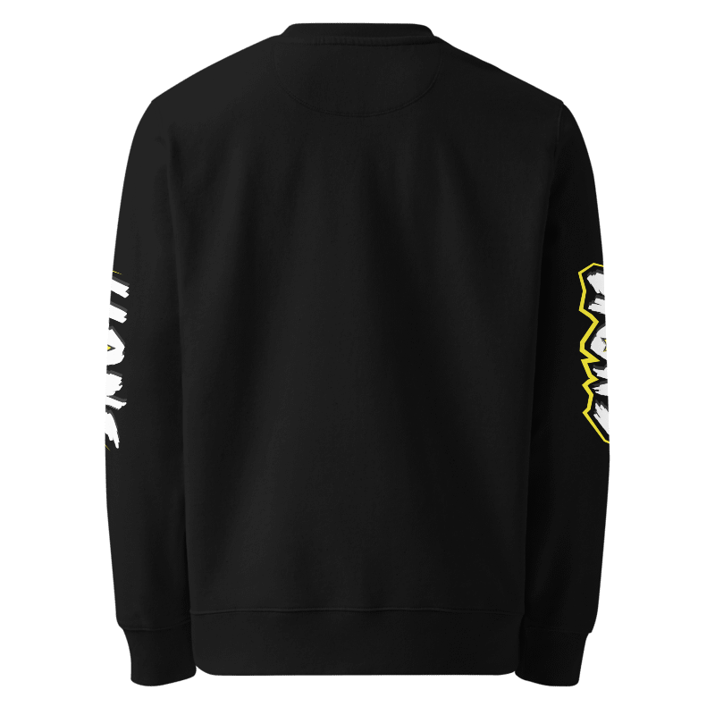 LIONS Unisex Black Crewneck Sweatshirt