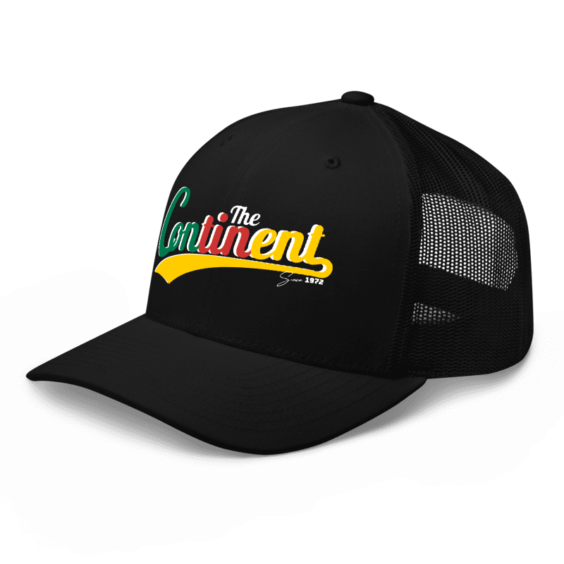 Casquette Trucker noire The Continent
