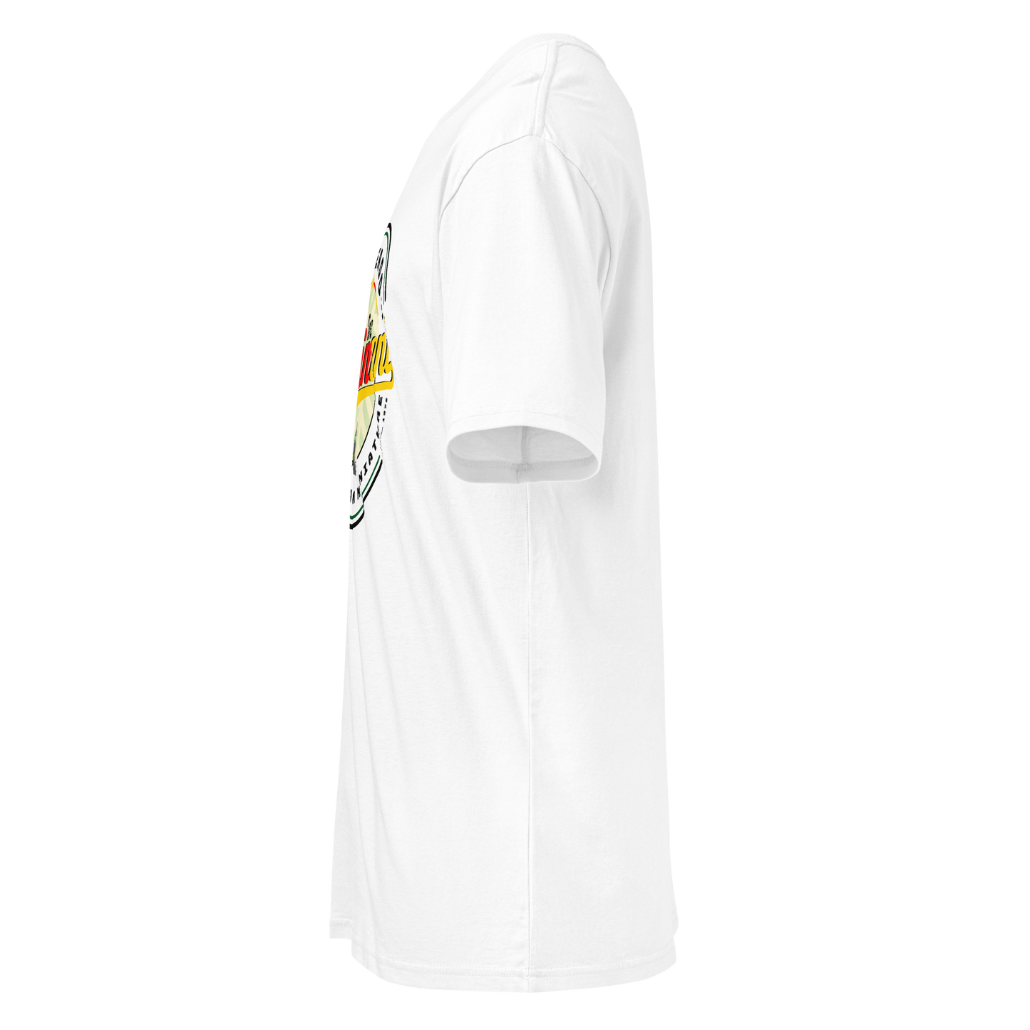 T-shirt blanc unisexe The Continent