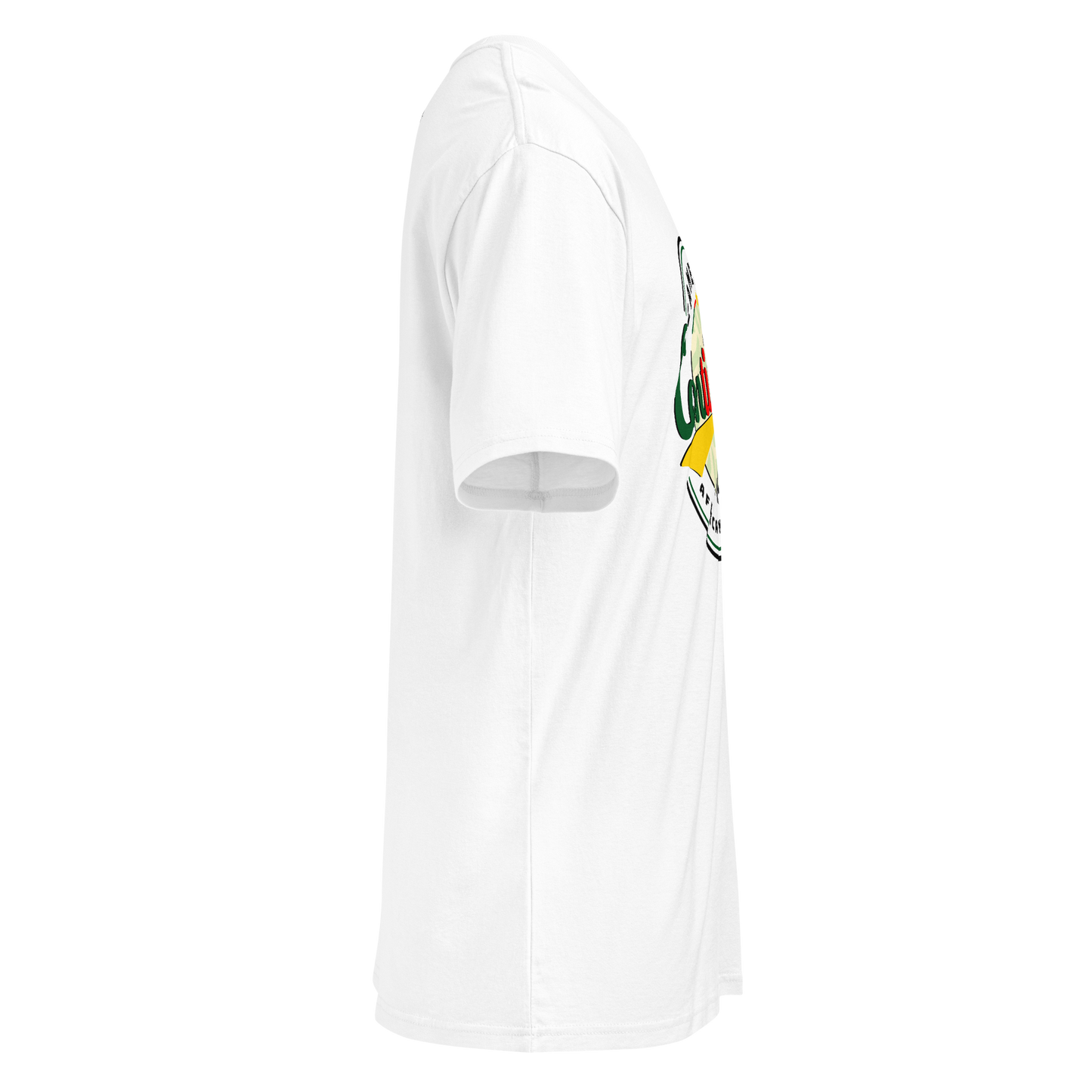 T-shirt blanc unisexe The Continent