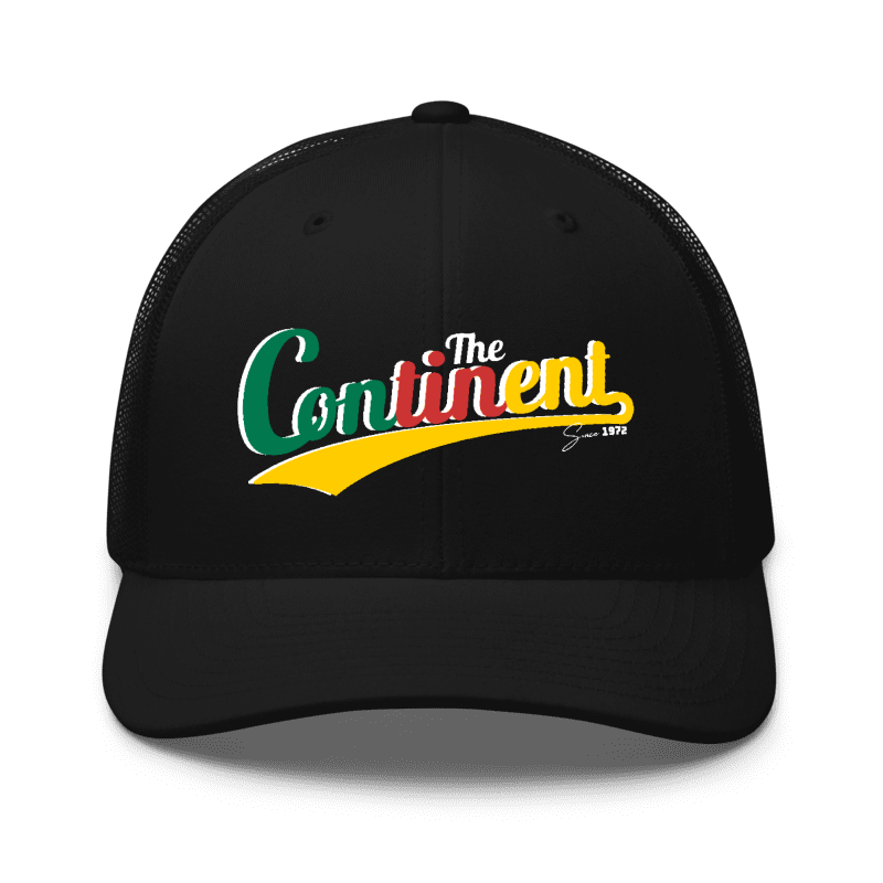 Casquette Trucker noire The Continent